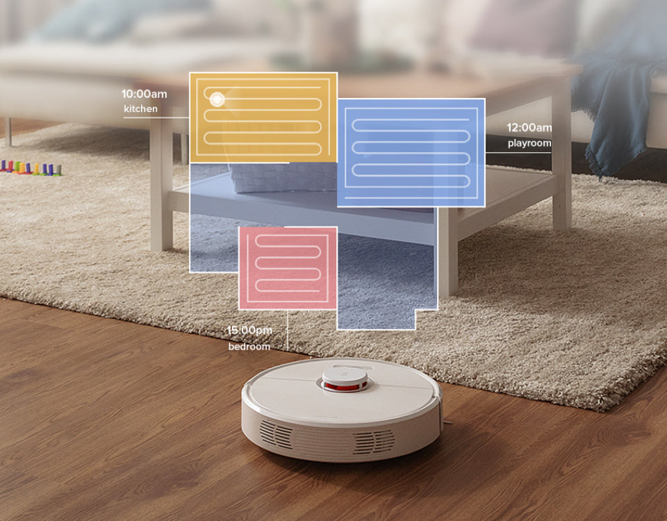 Roborock advanced scheduling can set multiple schedules for different days and suction levels